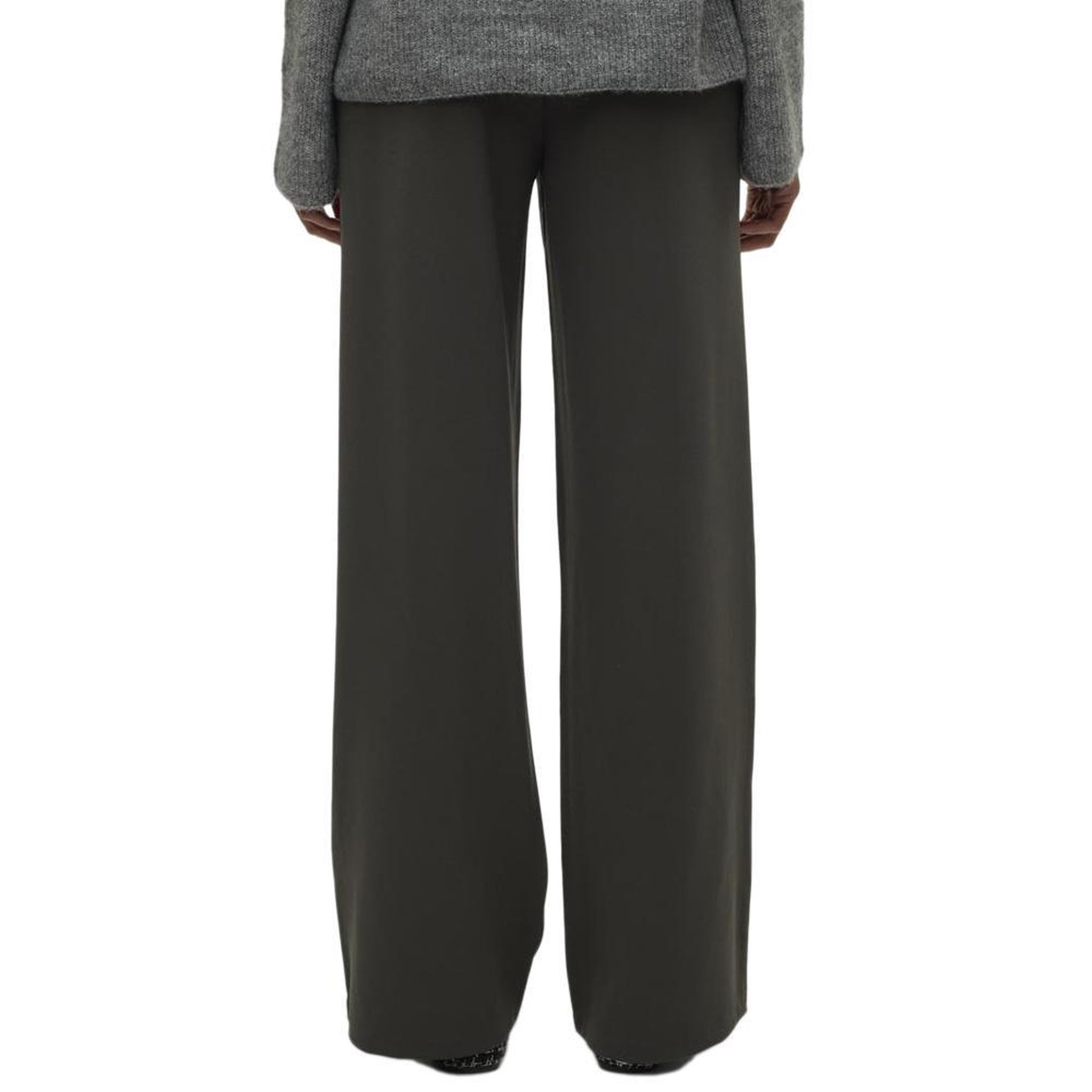 Voir la diapositive 2 : Vero Moda Pantalon fluide Gris Foncé Femme Vero Moda Berlin