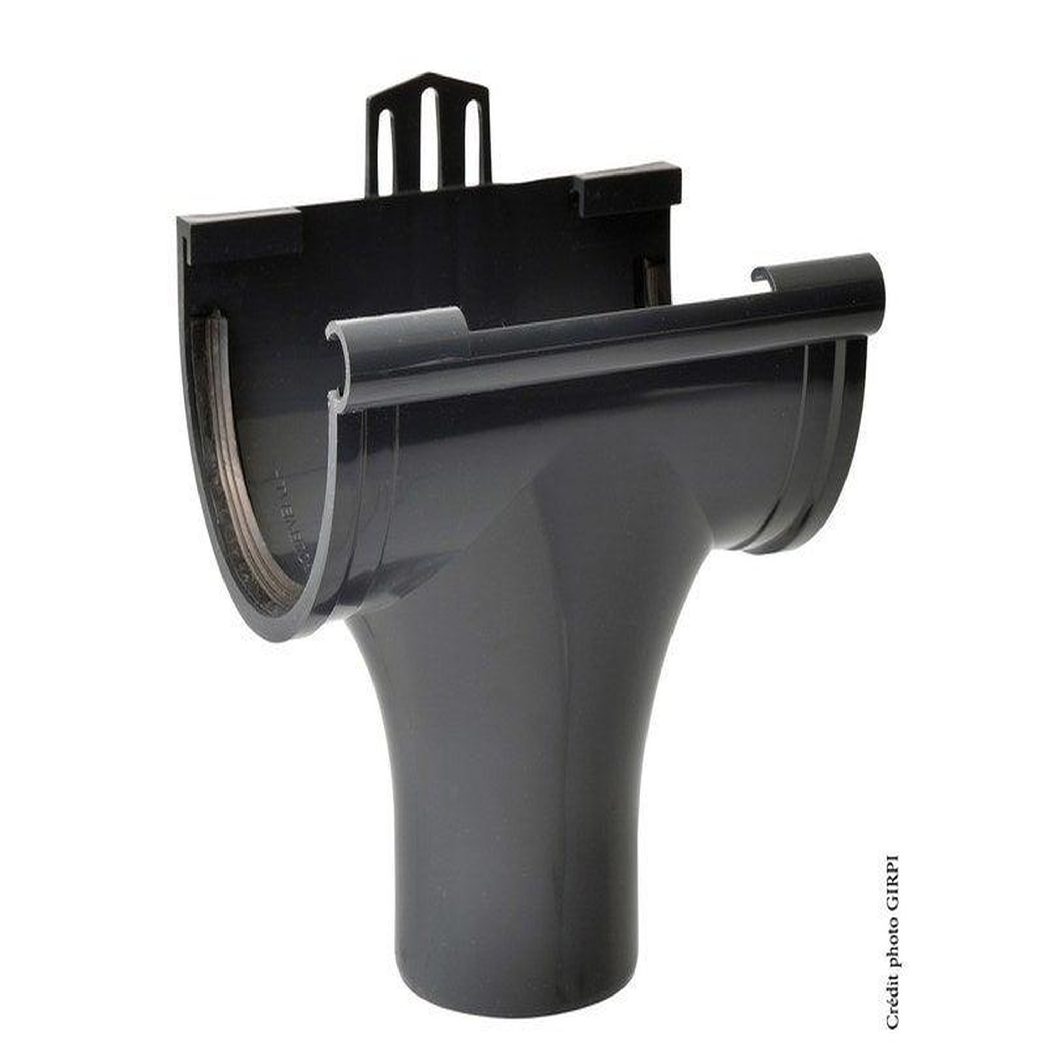 GIRPI Naissance à joint pour gouttière demi-ronde développé 25 pmg80a pvc