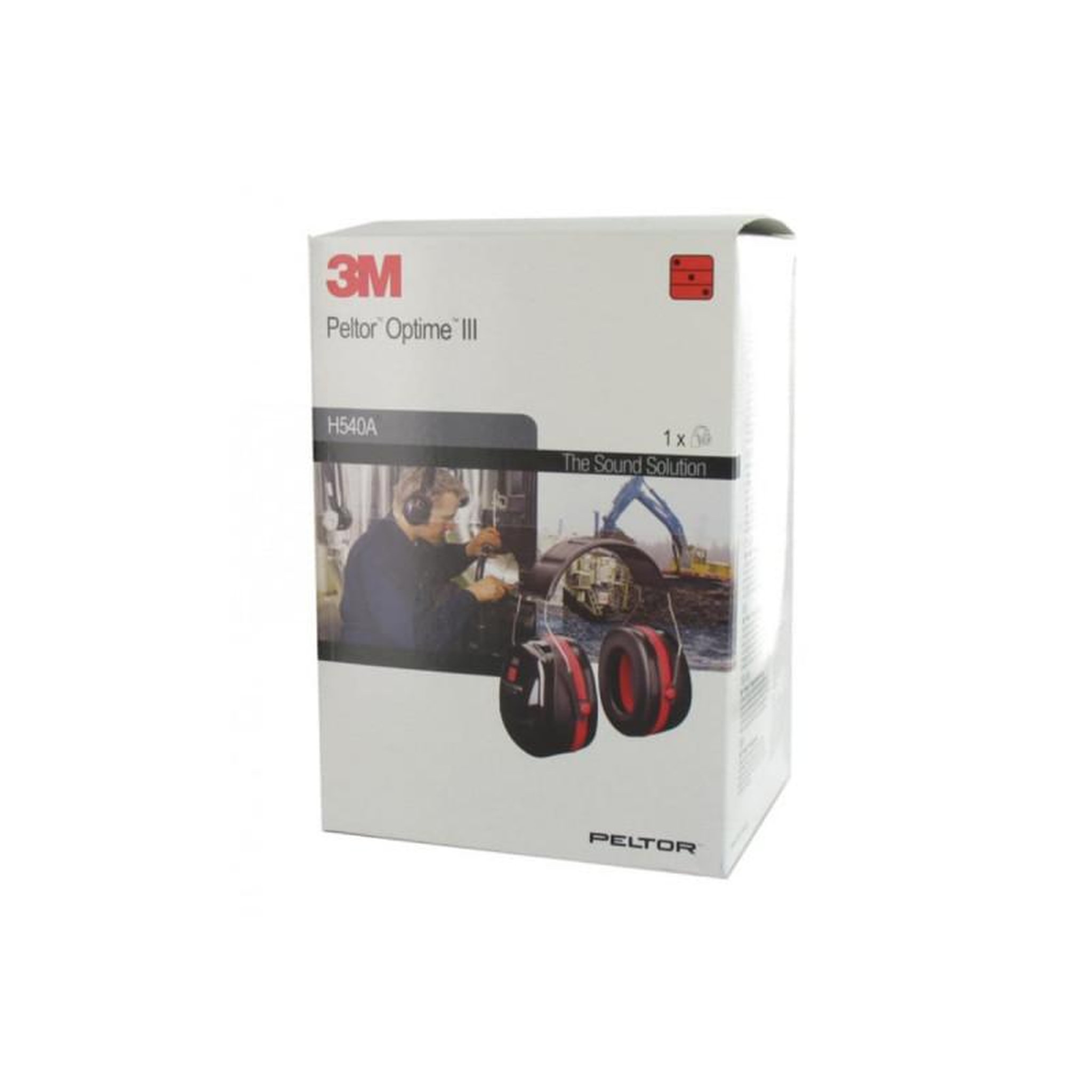 Voir la diapositive 4 : 3M Casque 3m antibruit noir optime 3 peltor - h540a