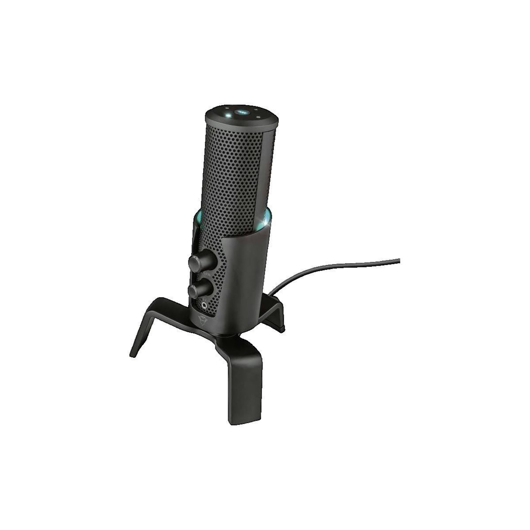 Voir la diapositive 2 : Trust Microphone Trust GXT 258 Fyru USB avec éclairage LED