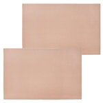 ATMOSPHERA Lot de 2 sets de table MAX. Coloris disponibles : Rose, Marron, Beige