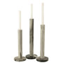 Voir la diapositive 3 : Paris Prix Lot de 3 Chandeliers en Marbre  Courchevel  40cm Gris Clair