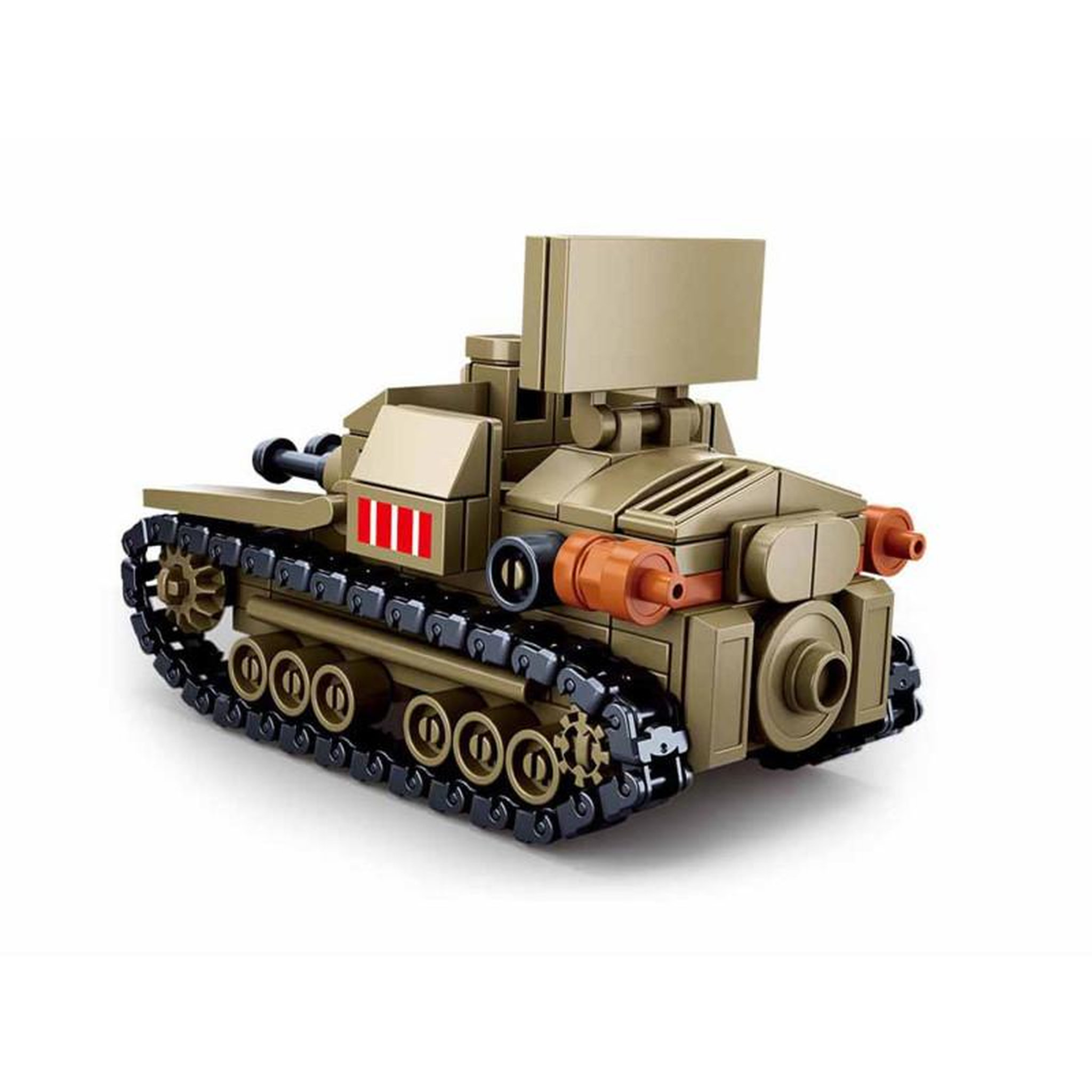 Voir la diapositive 4 : Sluban Sluban WWII - Small Italian Tank