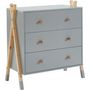 Voir la diapositive 1 : Commode enfant TIPI 3 tiroirs  L81cm AUGUSTIN