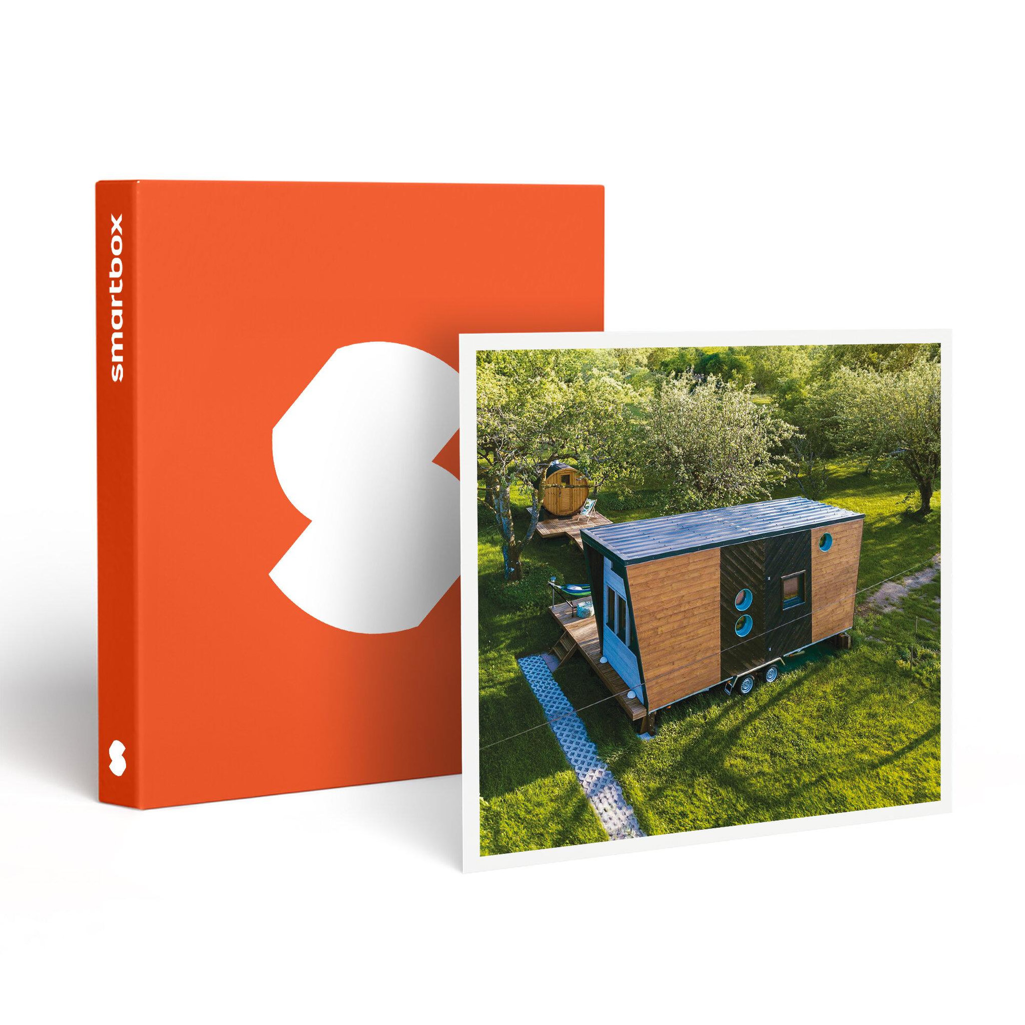 Smartbox 2 jours en famille en tiny house avec sauna privatif près d'épinal - coffret cadeau séjour