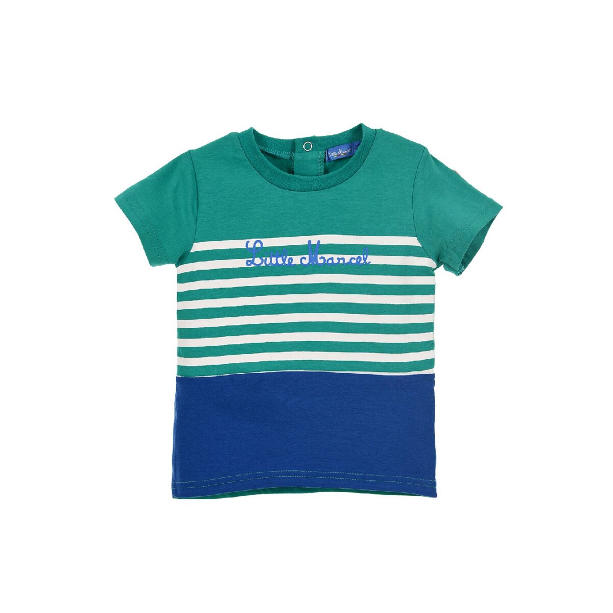 little marcel T-shirt manches courtes à rayures bébé garçon