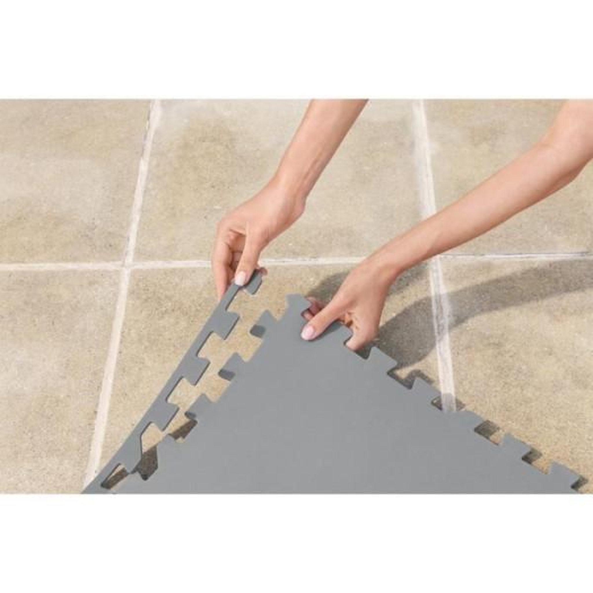 Voir la diapositive 4 : BESTWAY BESTWAY - Tapis de sol pour spa carré ou rond Lay-Z-Spa 196 x 196 cm