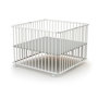 Voir la diapositive 4 : WEBABY Parc bébé pliant en bois 100 x 100 cm