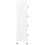 Voir la diapositive 5 : VIDAXL Armoire a casiers Blanc 38x45x180 cm Acier