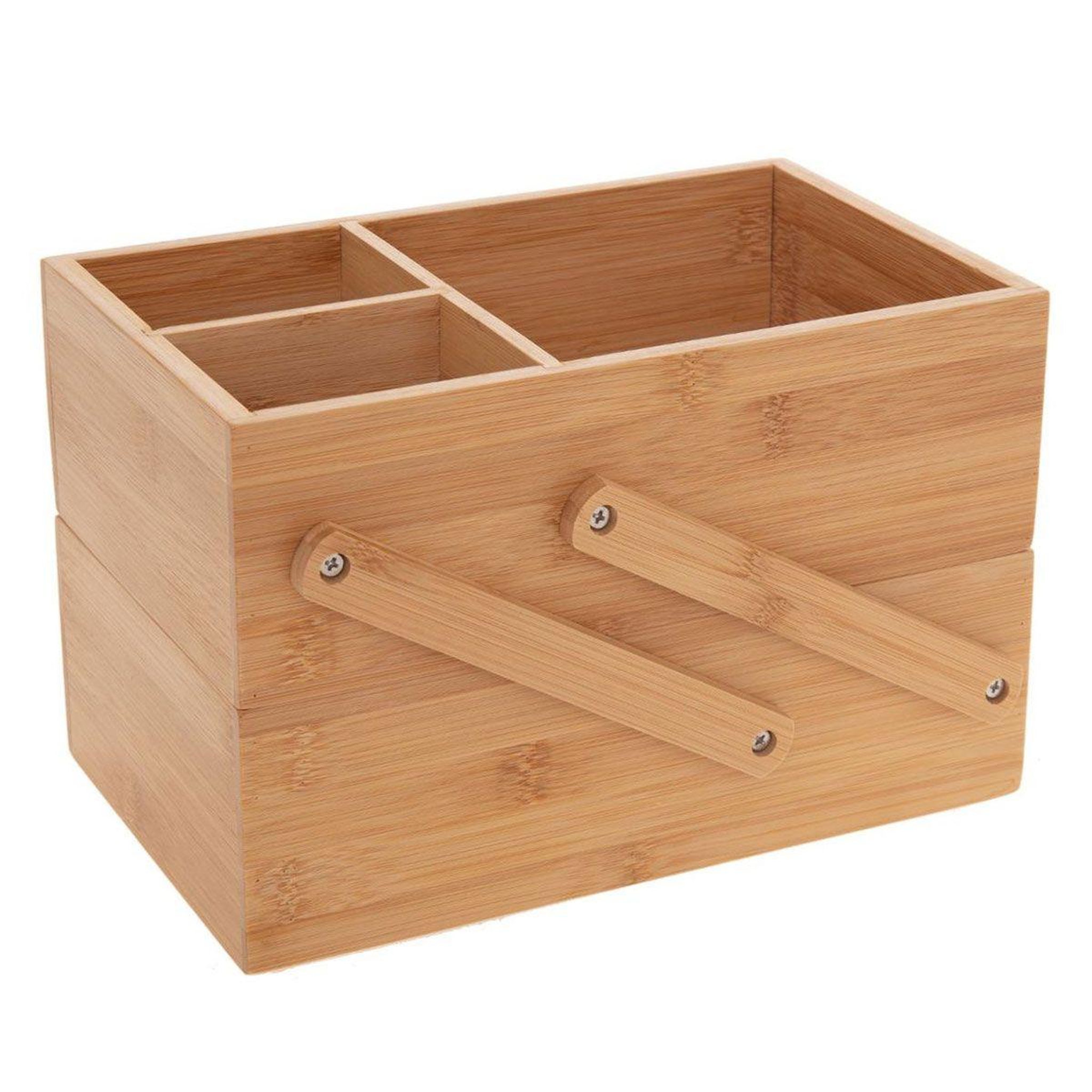 FIVE Organiseur 2 étages bambou  natureo  38cm naturel