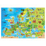 Voir la diapositive 2 : EDUCA Puzzle 150 pcs Carte d'Europe