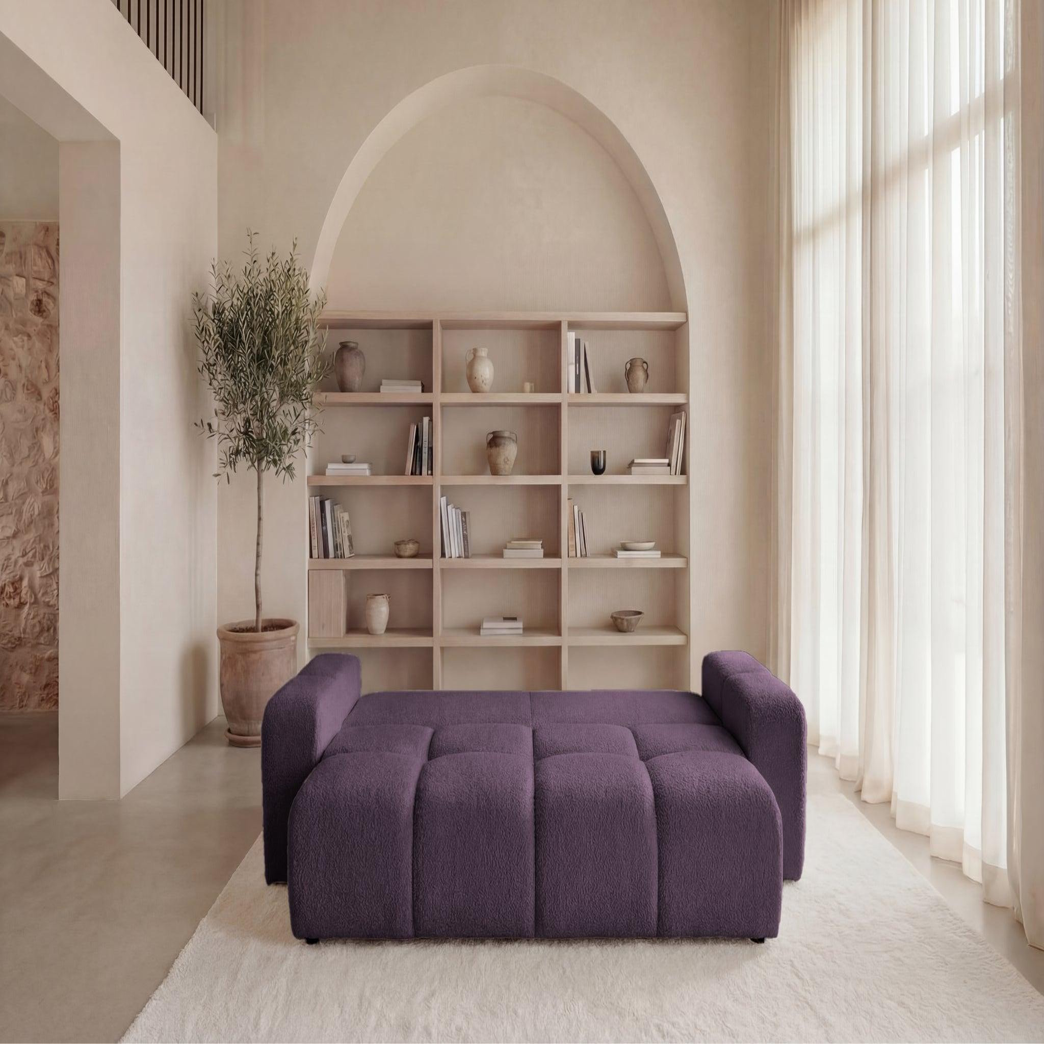 Voir la diapositive 6 : CASANOVA PARIS Constance - canapé droit tissu chenille