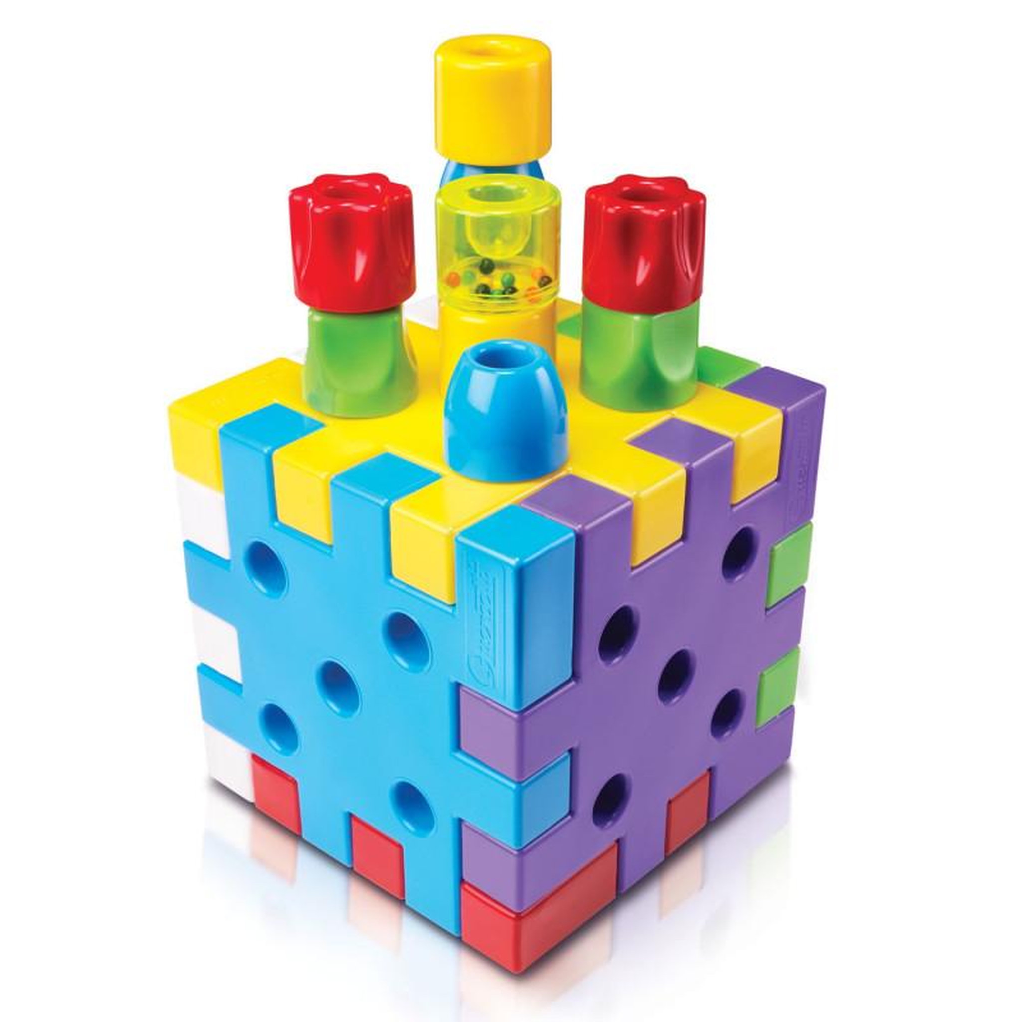 Voir la diapositive 3 : Quercetti Quercetti Qubo First Blocks
