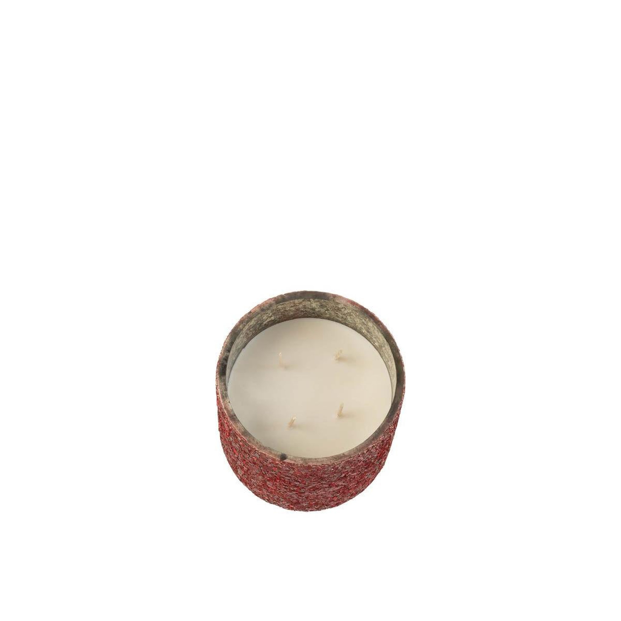 Voir la diapositive 2 : J-LINE Bougie parfumée déco  luxuria  15cm berry bliss