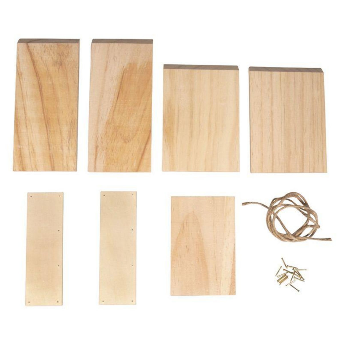 Rayher Mangeoire à oiseaux en bois 20 x 10 x 25 cm