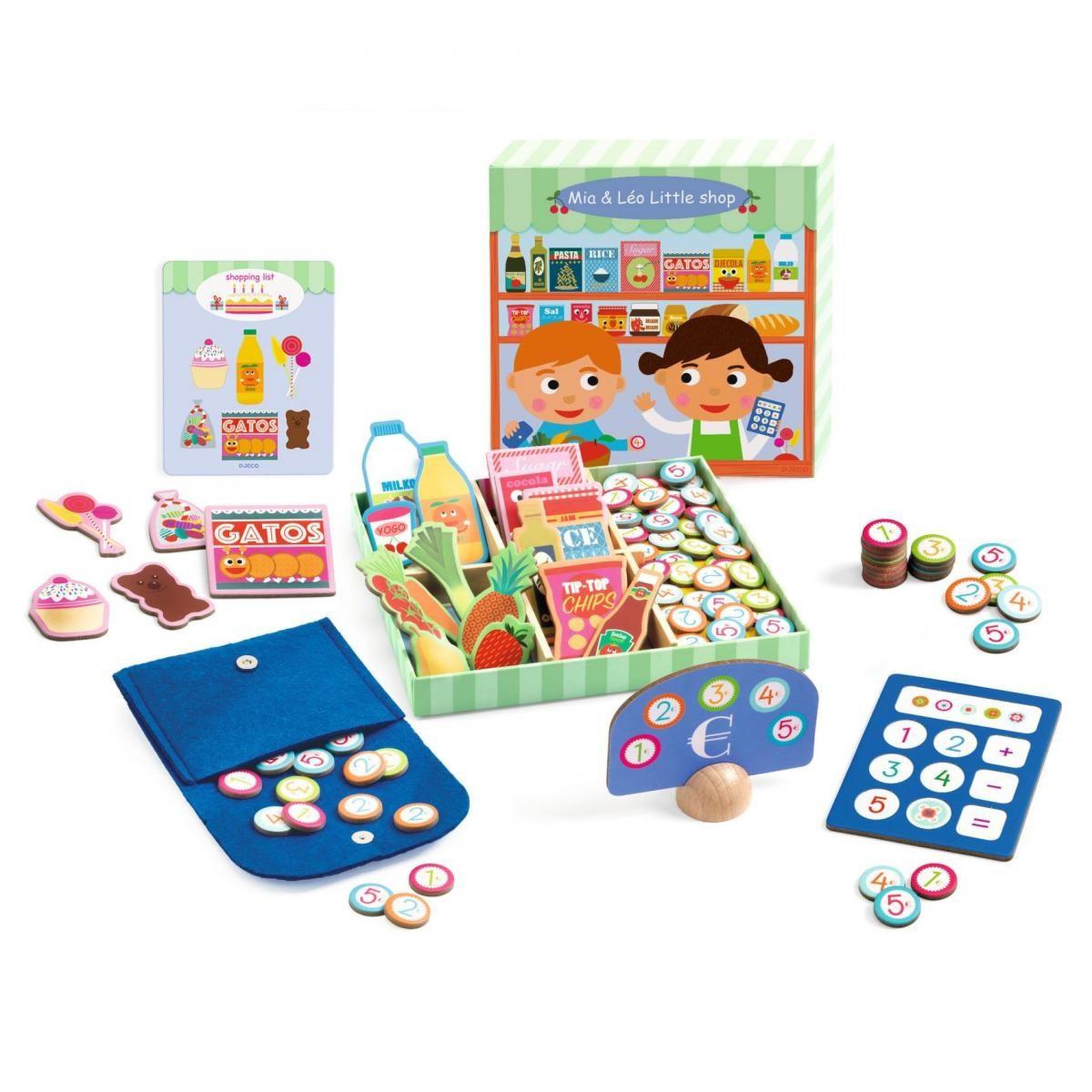 Djeco Mia et Léo little shop - jeu de marchand