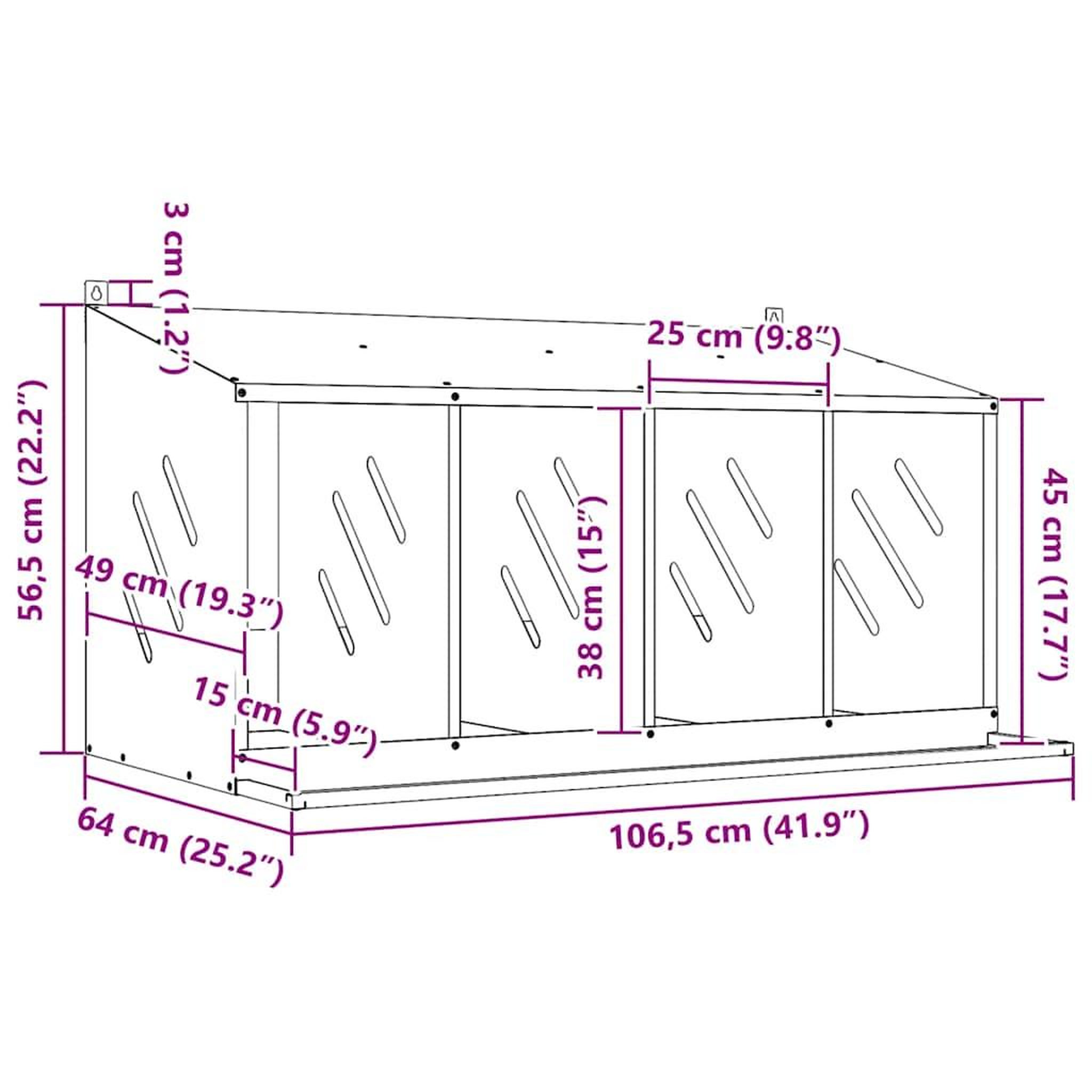 Voir la diapositive 6 : VIDAXL Nichoir a poules avec 4 compartiments vert olive metal