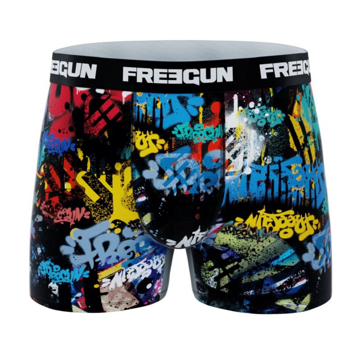 FREEGUN Lot de 3 boxers fantaisies garçon