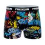 Voir la diapositive 2 : FREEGUN Lot de 3 boxers fantaisies garçon