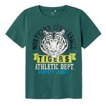 NAME IT T shirt  Foncé Garçon Name it Berte. Coloris disponibles : Vert