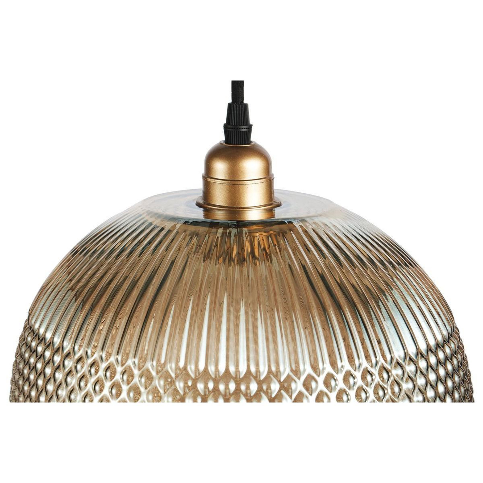 Voir la diapositive 3 : Paris Prix Lampe suspension en verre  neptun  26cm or