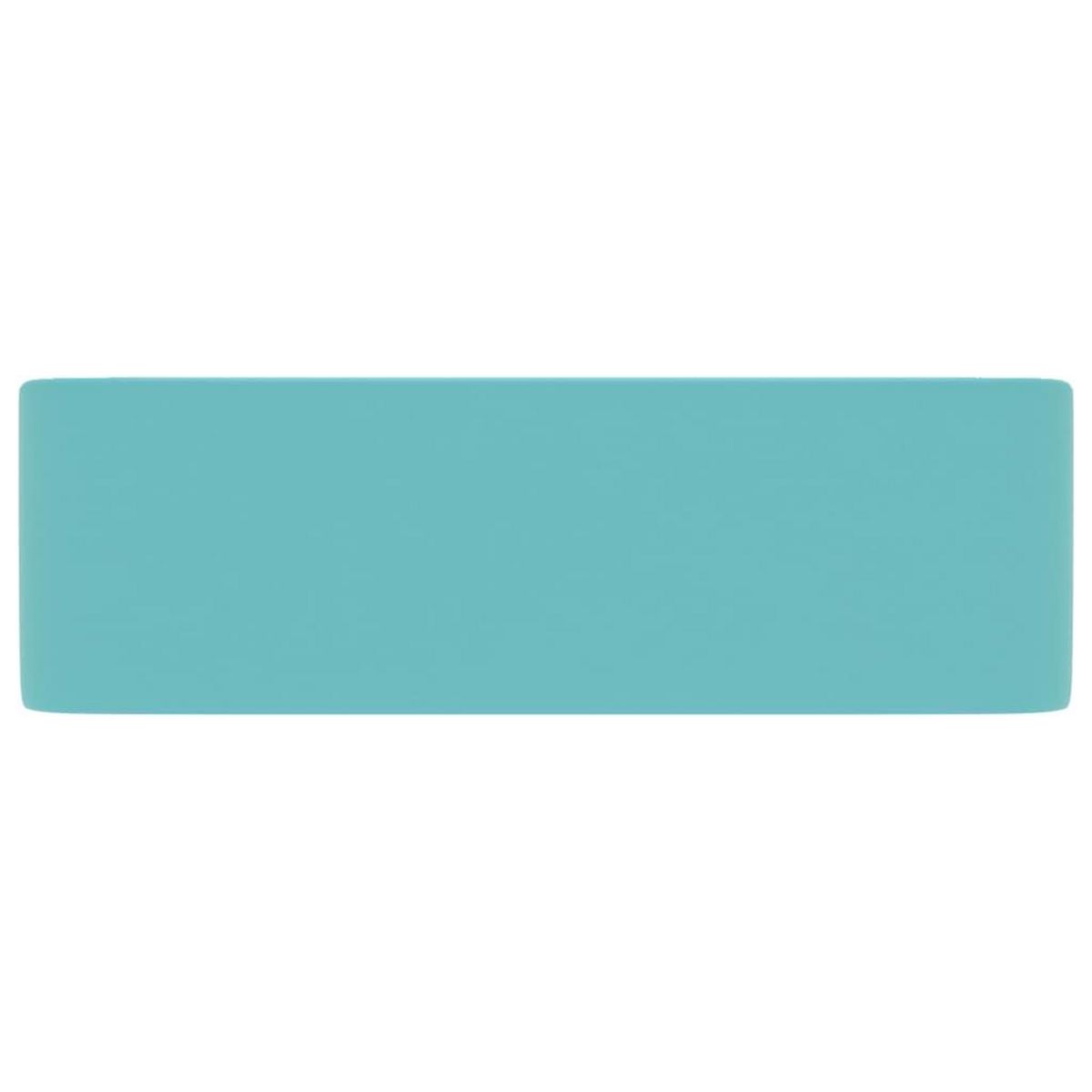 VIDAXL Lavabo de luxe Vert clair mat 41x30x12 cm Ceramique