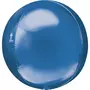  Ballon Sphère Mylar Bleu