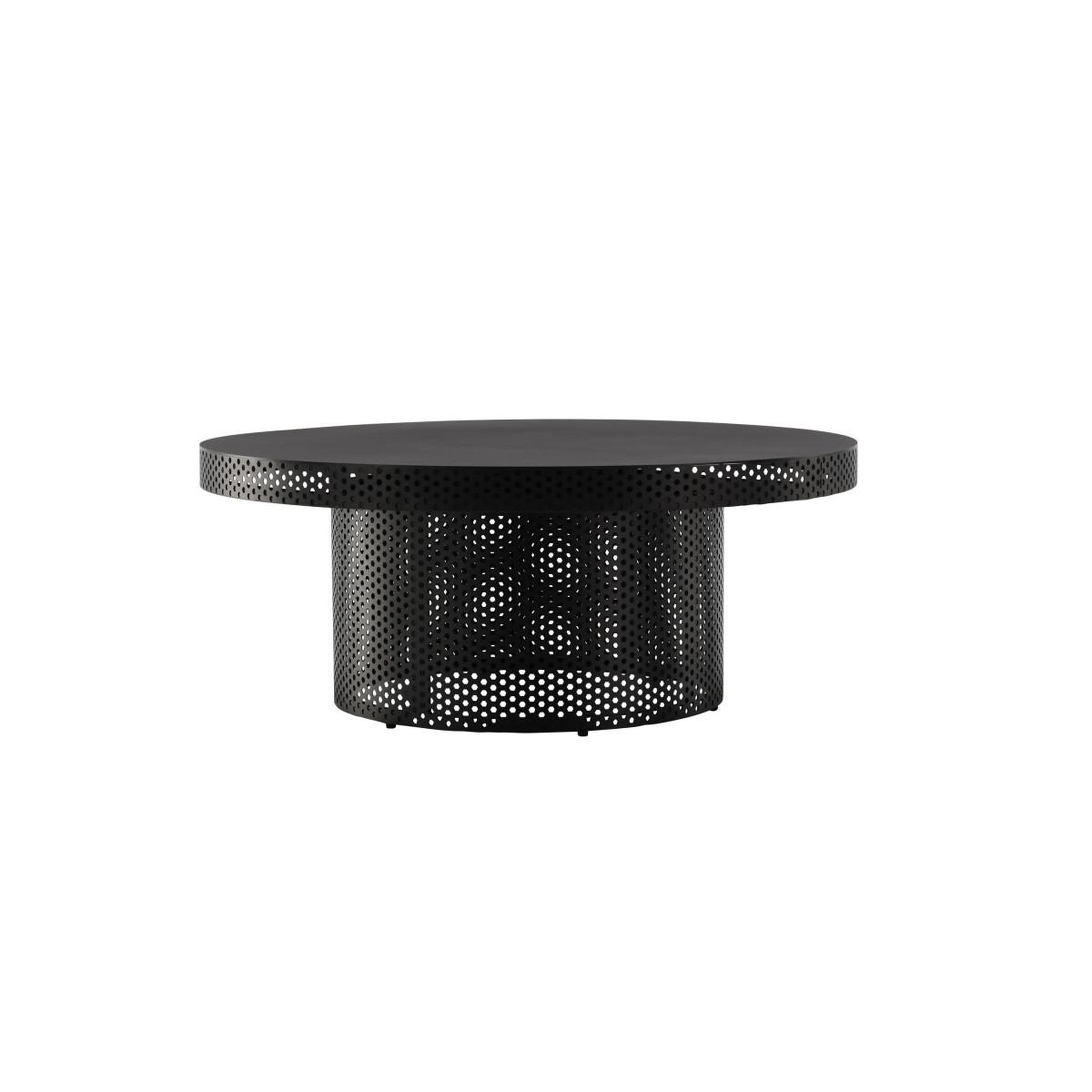 Voir la diapositive 2 : Paris Prix Table basse design ajouré  west end  100cm noir