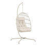 Voir la diapositive 1 : Paris Prix Fauteuil Suspendu  Trezza  198cm Beige