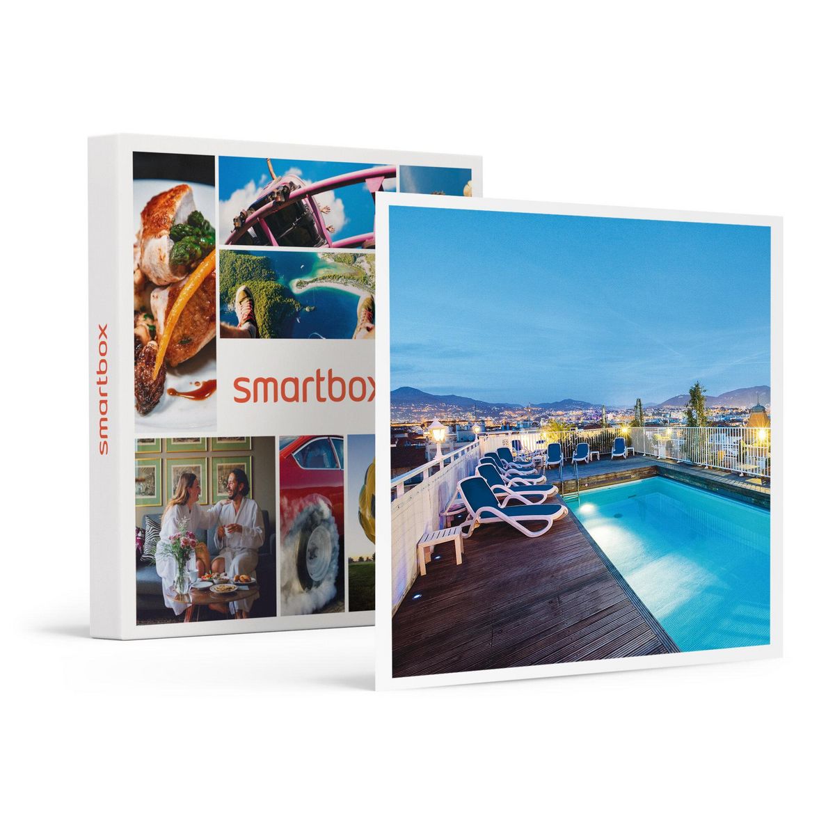 Smartbox 2 jours à Nice en hôtel 4* avec modelage et accès à l'espace détente - Coffret Cadeau Séjour