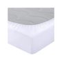 Voir la diapositive 5 : UNIVERS DECOR Protège matelas  Bambou  imperméable 80 x 200 cm bonnet 35 cm pour lits jumeaux