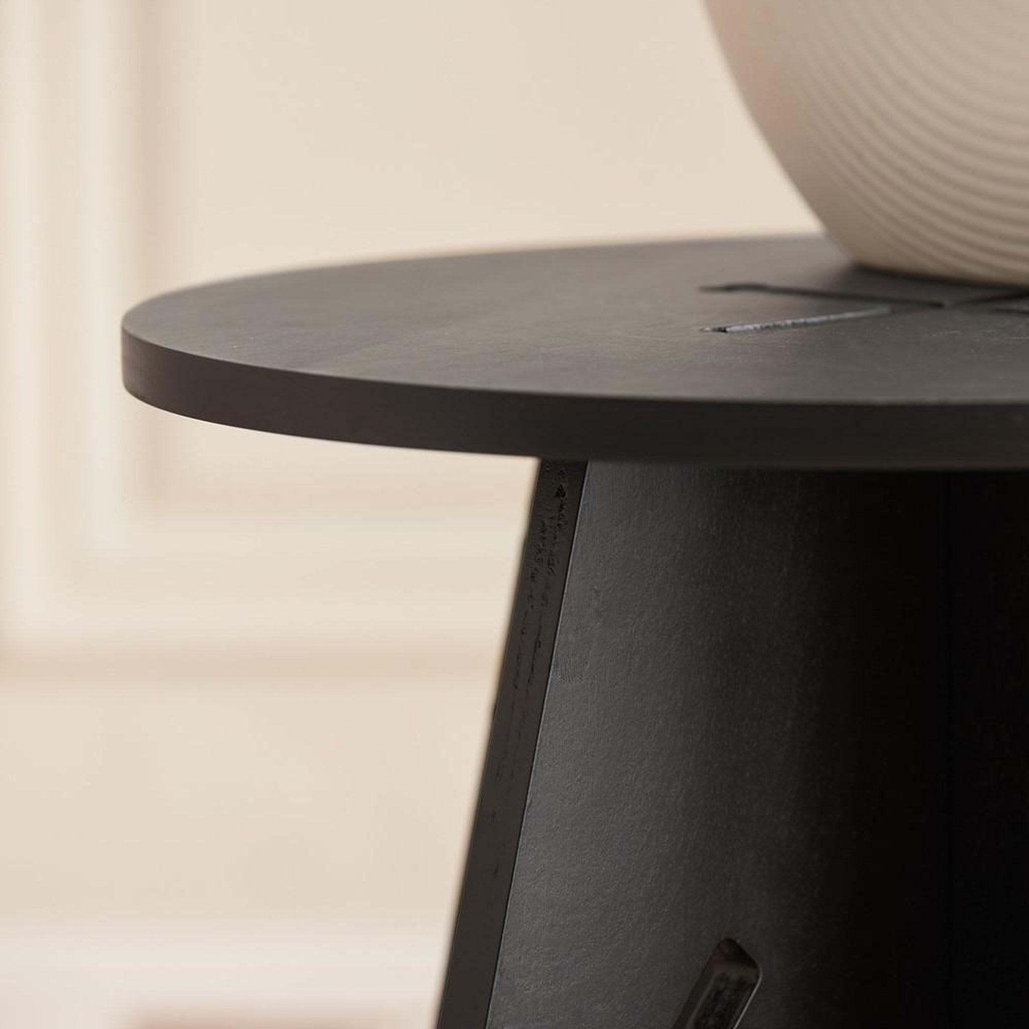 Voir la diapositive 6 : SOBUY SoBuy - Table D'appoint - Brun Clair - 32x32x48.5cm - Moderne - HFBT01-K
