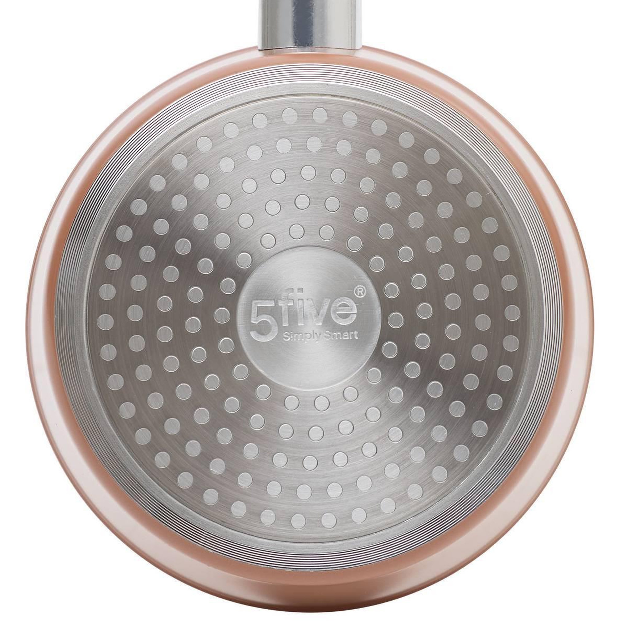 Voir la diapositive 2 : FIVE Casserole en Aluminium Forgé  Harmony  16cm Rose Blush