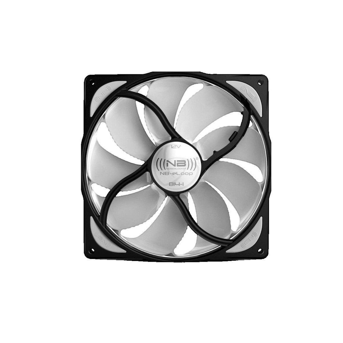 Noiseblocker Ventilateur Noiseblocker NB-eLoop B14-1 140 mm Noir