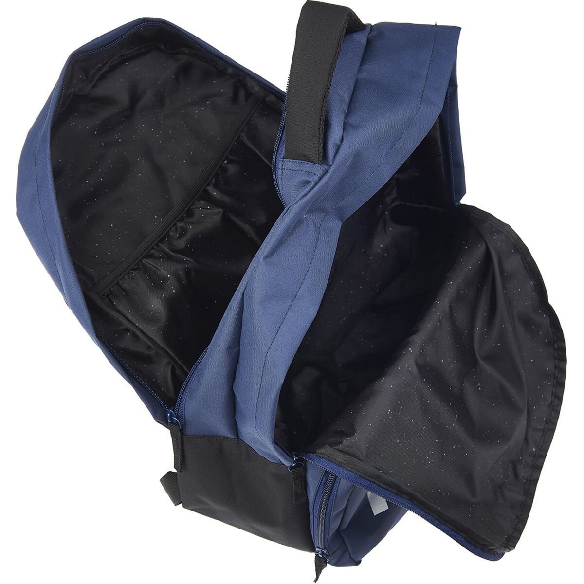 Sac à dos 2 compartiments bleu et noir NASA