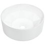 VIDAXL Lavabo 36x14 cm Ceramique Blanc