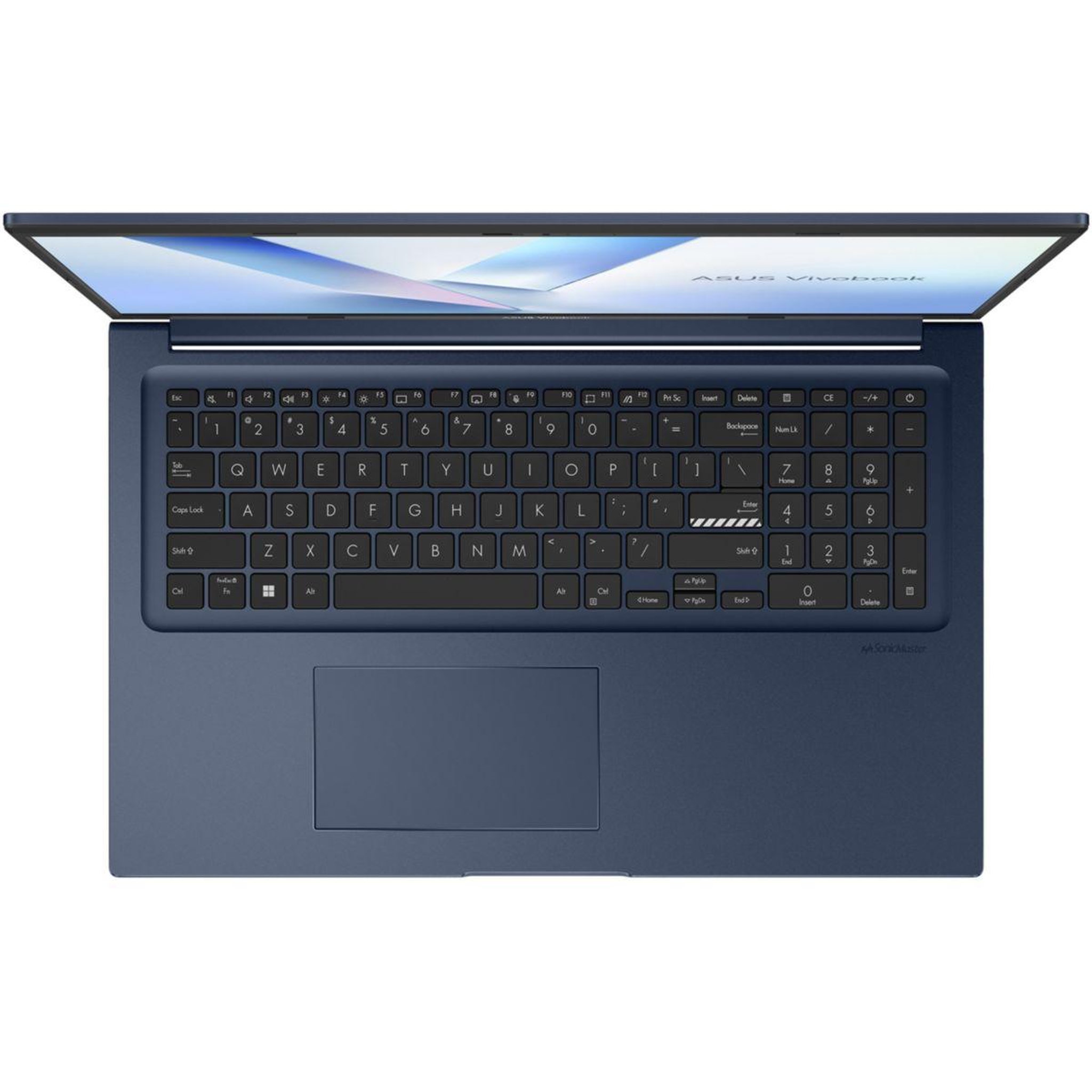 Voir la diapositive 4 : ASUS Ordinateur portable x1704va-au1383w bleu 17,3  intel core 7 150u 8 go ram ddr5 ssd 512 go