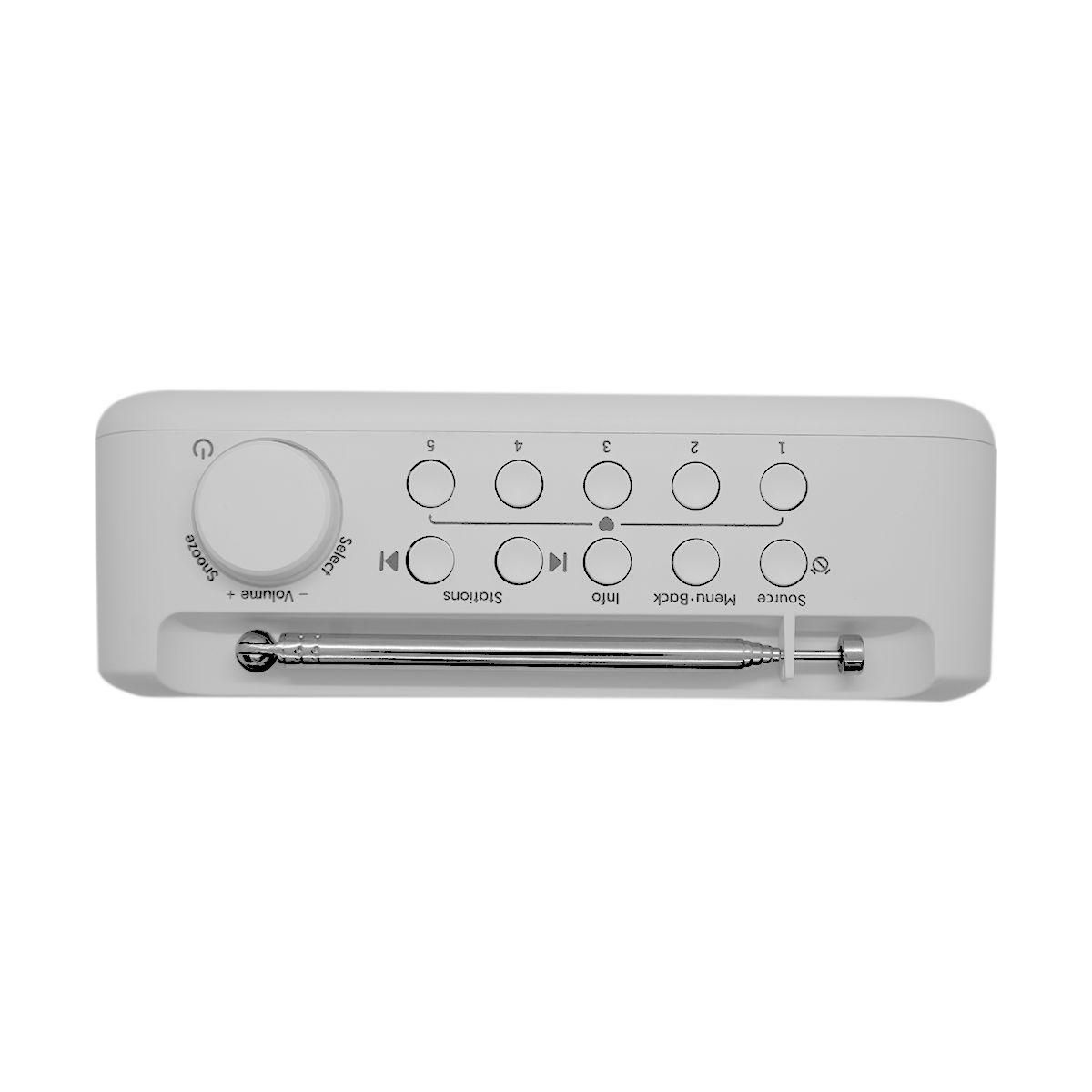 PURE Radio DAB Elan One2 Cotton White