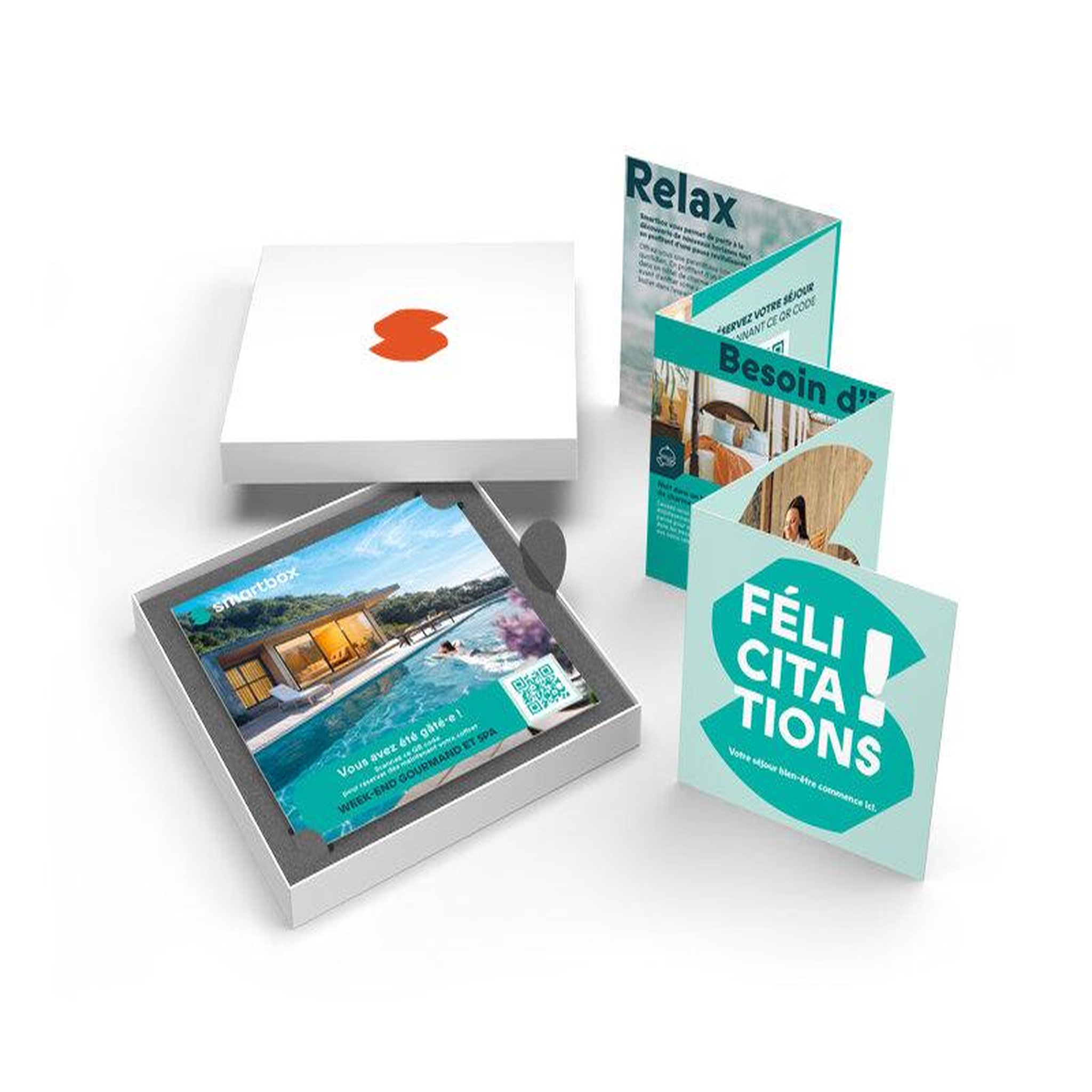 Voir la diapositive 2 : Smartbox Week-end gourmand et spa - coffret cadeau séjour