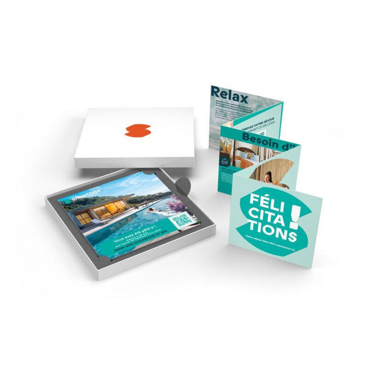 Smartbox Week-end gourmand et spa - Coffret Cadeau Séjour