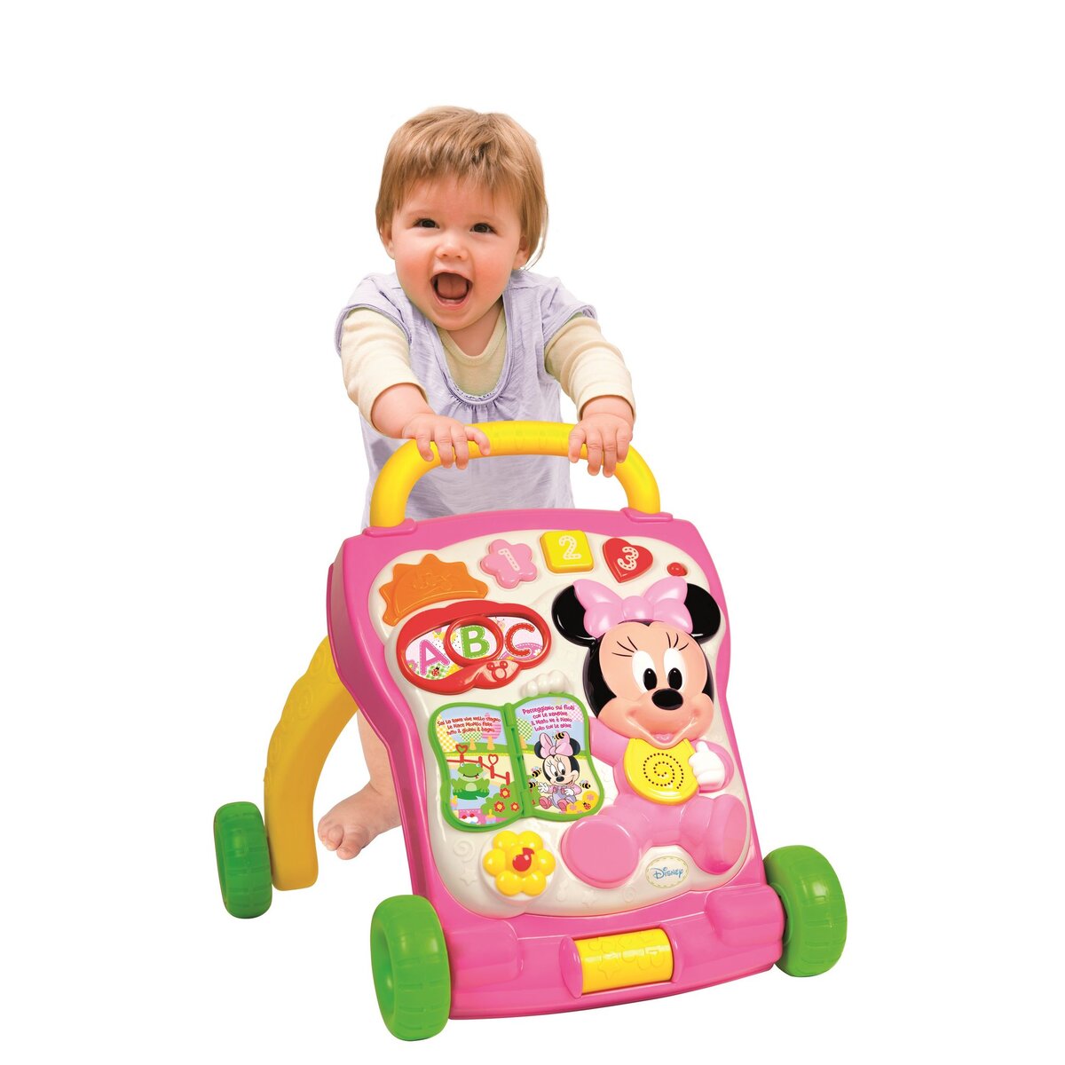 Clementoni on sale trotteur minnie