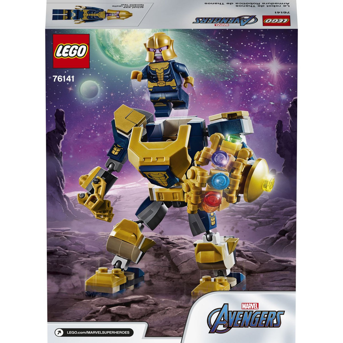 LEGO Super Héros Marvel Avengers 76141 - Le Robot de Thanos