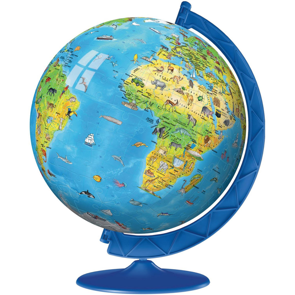 RAVENSBURGER Puzzle 180 pièces 3D Globe