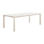 Voir la diapositive 1 : SWEEEK Table de jardin SACRAMENTO aluminium, 8 places, 220 x 100 x 75 cm