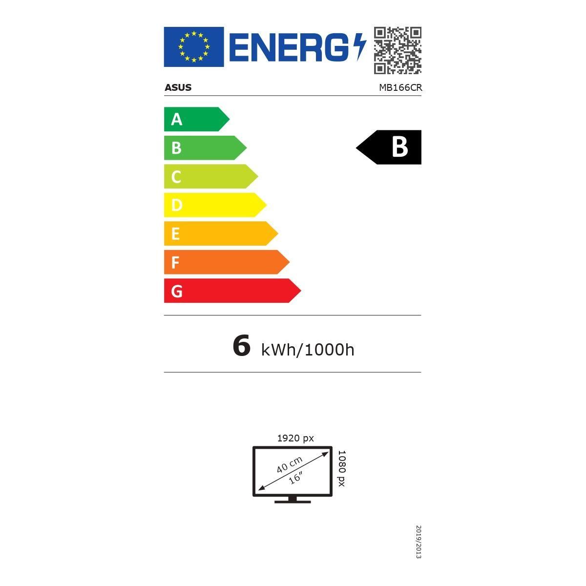 ASUS Ecran pc portable MB166CR
