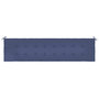 Voir la diapositive 4 : VIDAXL Coussin de banc de jardin bleu marine 200x50x3 cm tissu oxford