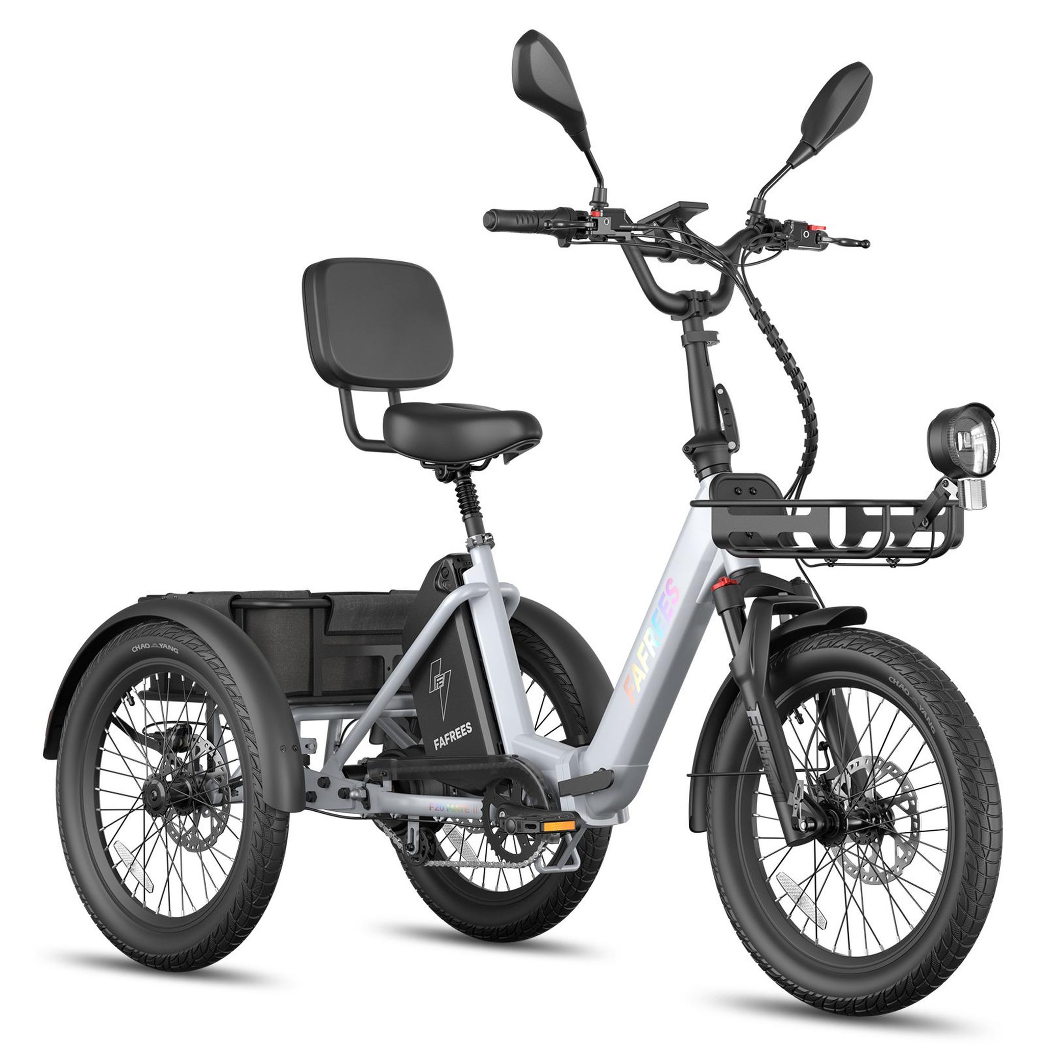 Voir la diapositive 4 : FAFREES Tricycle électrique fafrees f20 mate ii 21 ah