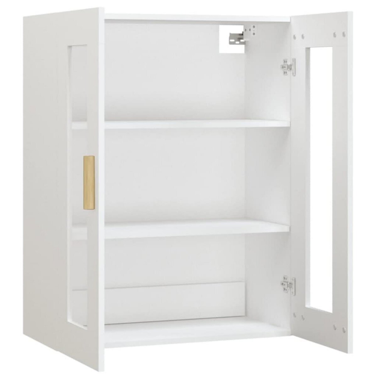 VIDAXL Armoire murale suspendue Blanc 69,5x34x90 cm