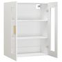 Voir la diapositive 5 : VIDAXL Armoire murale suspendue Blanc 69,5x34x90 cm