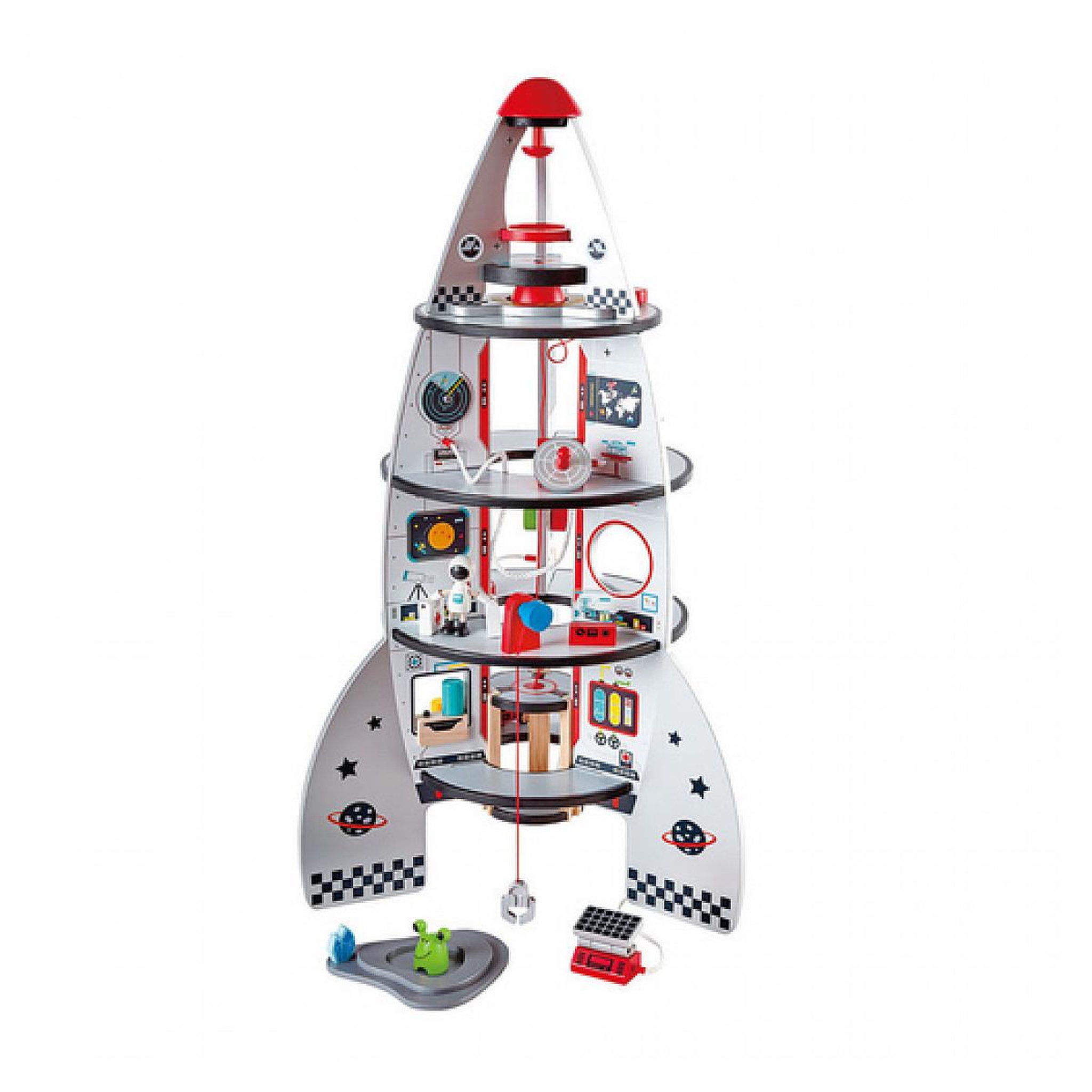 Hape Fusée spatiale geante a 4 etages